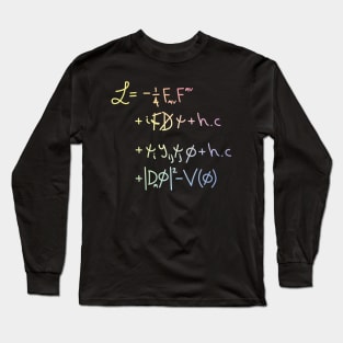 Universe Lagrangian W Long Sleeve T-Shirt